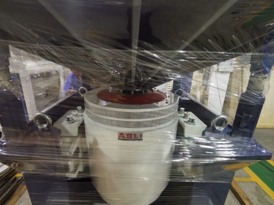 Elektrodynamiczny system wibracyjny o maksymalnym przemieszczeniu twornika 100 mm z maksymalnym rozmiarem stołu 1500 x 1500 mm