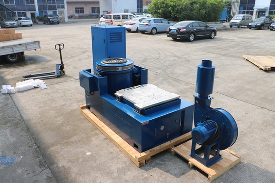 Elektrodynamiczny system wibracyjny o maksymalnym przemieszczeniu twornika 100 mm z maksymalnym rozmiarem stołu 1500 x 1500 mm