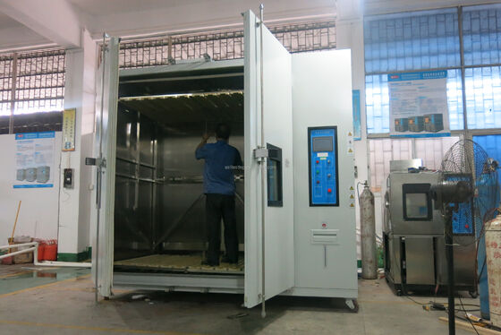 Wchodzenie do pomieszczenia badania środowiskowego Wchodzenie do pomieszczenia badania klimatu