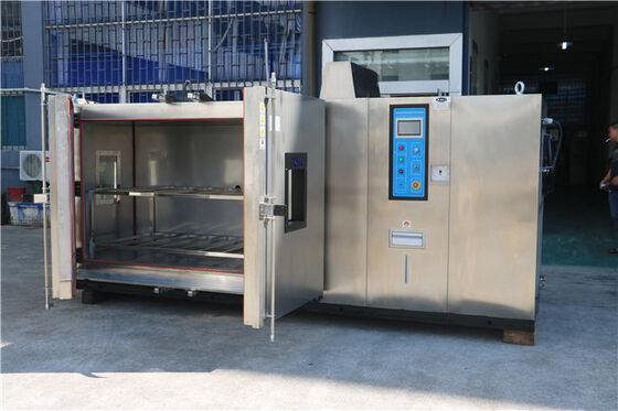 Wchodzenie do pomieszczenia badania środowiskowego Wchodzenie do pomieszczenia badania klimatu