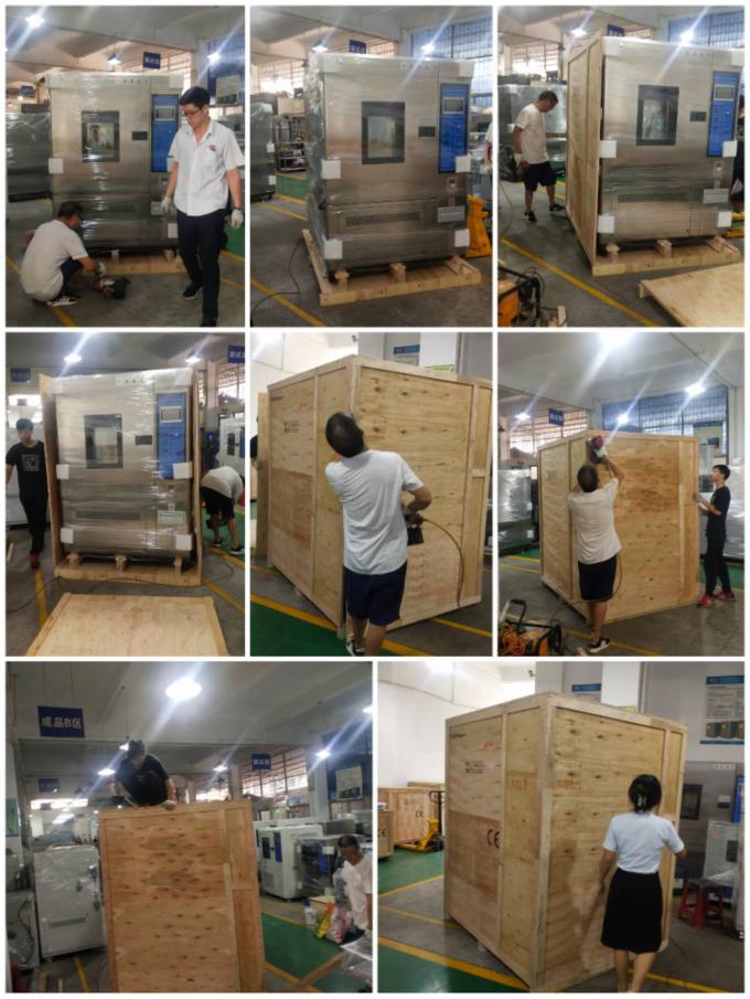 Komora testowa kontroli klimatu ogrzewania i chłodzenia 3C / min Dia 50mm 2 warstwy 2