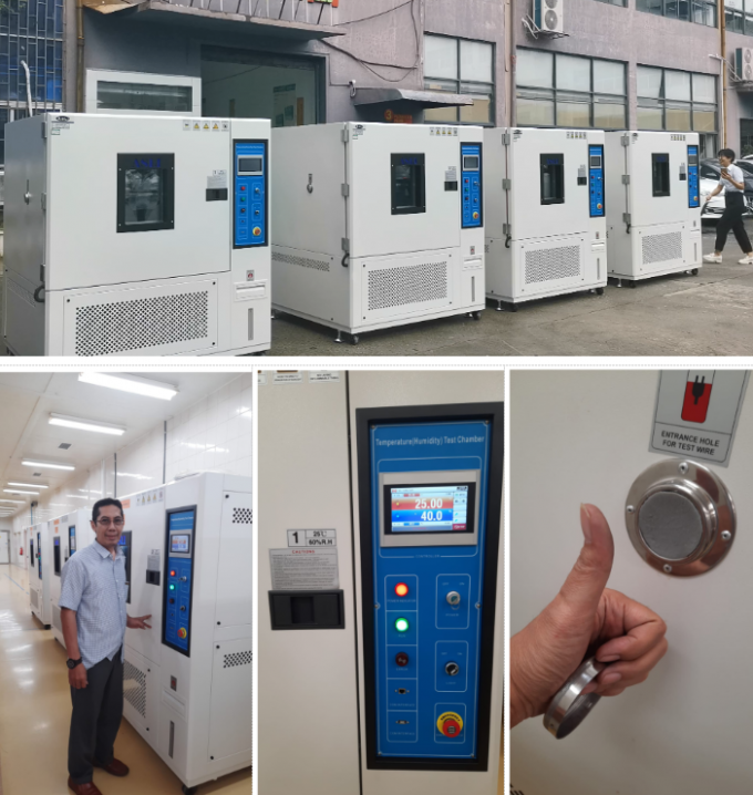 80L Stabilność wilgotności środowiska Klimatyczna komora testowa Stała temperatura 0
