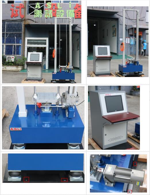 Tester udarności mechanicznej przyspieszenia 150G 6ms IEC60068-2-27 1